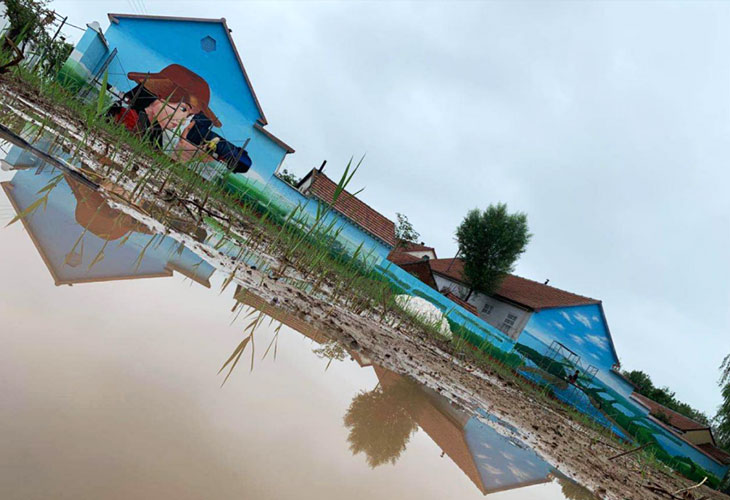 濱州市博興縣蒼上村文化墻繪項目