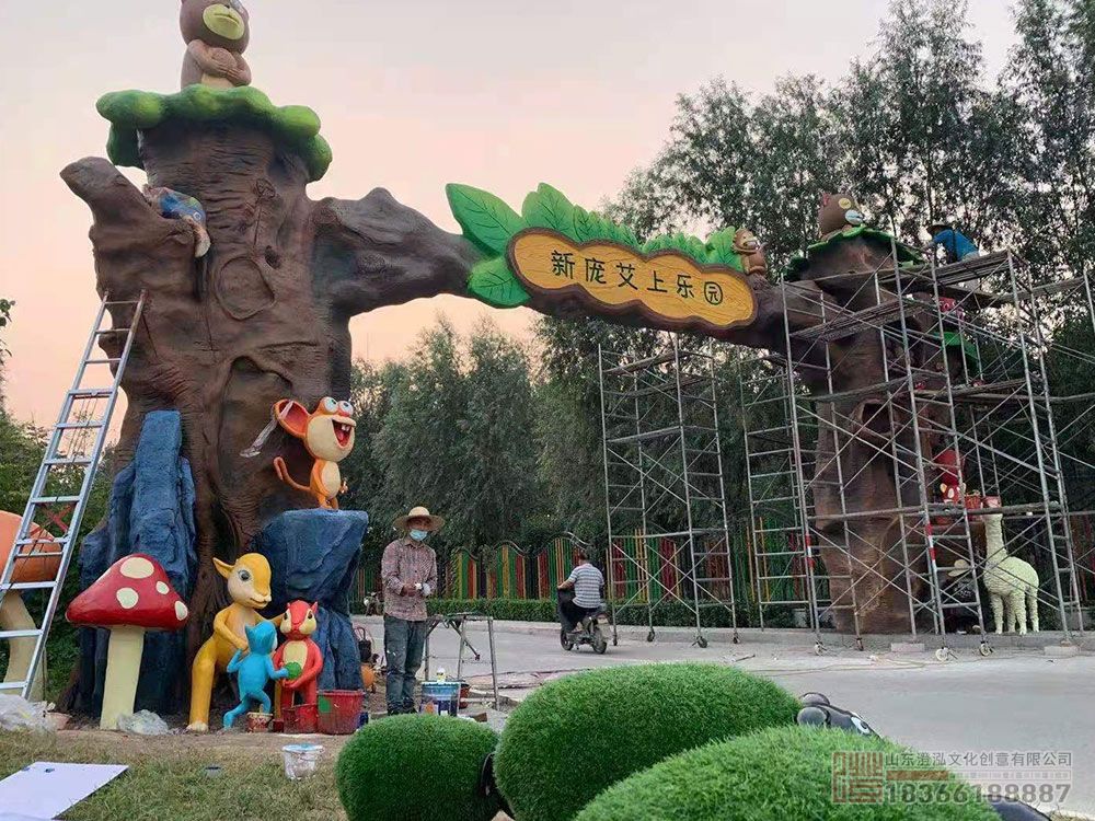 grc雕塑（玻璃纖維混凝土雕塑）